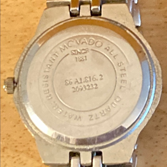 Selling My Woman’s genuine modified quarts watch made by Movado serial# 2093232 - Picture 3 of 3
